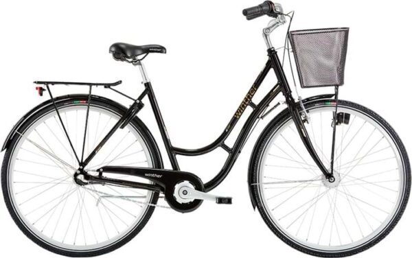 Winther Shopping Classic Dame 52cm 3g Shimano Nexus fodbremse blank sort